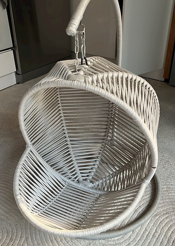 Gri Büyük Salıncaklı kedi köpek Yatağı - Görsel 2