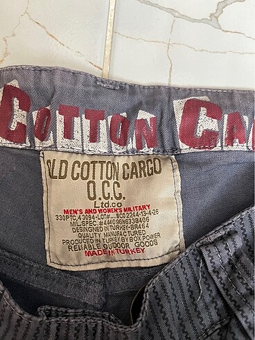 Oldcottoncargo pantolon