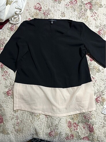 Mavi oversize bluz