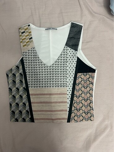 Zara crop bluz