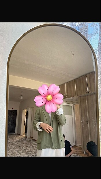 Keten blazer ceket