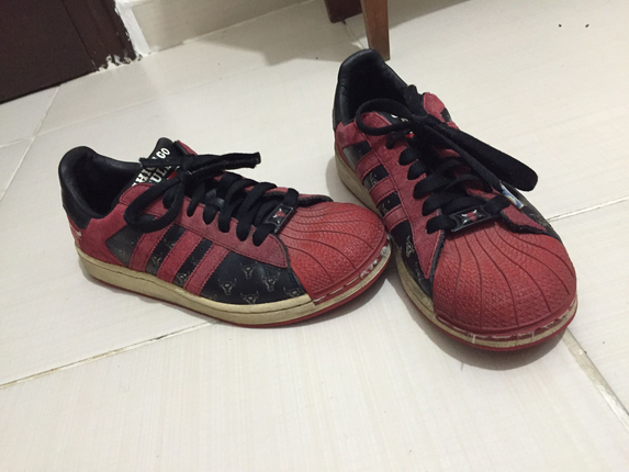 38 Beden kırmızı Renk Adidas Chicago Bulls