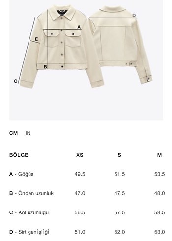 Zara zara eski sezon deri ceket