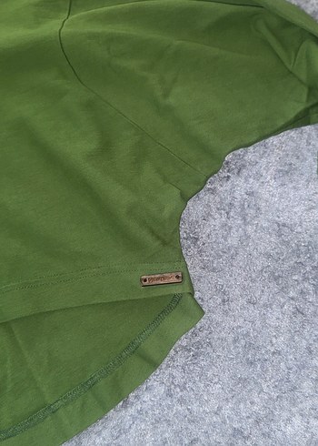 Yeşil Drapeli kız çocuk bolero - Görsel 3