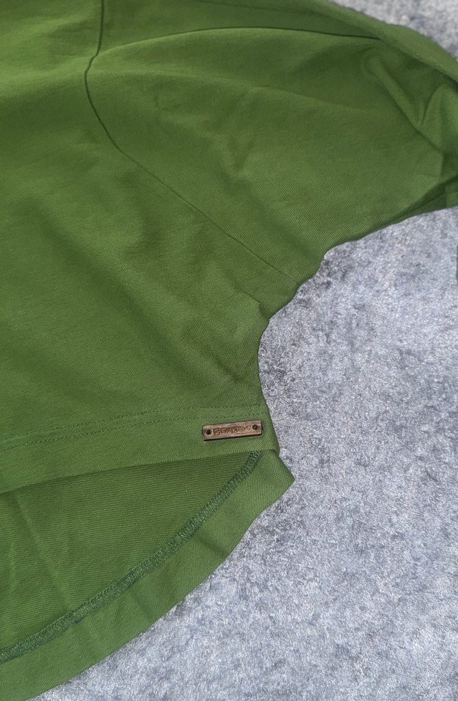 Yeşil Drapeli kız çocuk bolero - Görsel 3