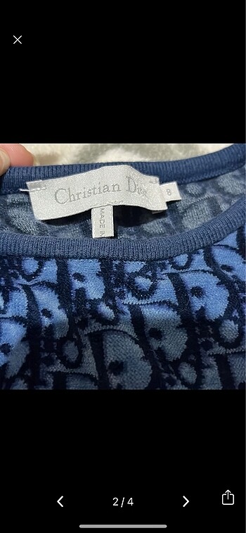 Dior Orijinal dior kız çocuk elbise