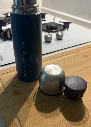 Quechua 0,4L Mavi Termos Şişe - Görsel 2