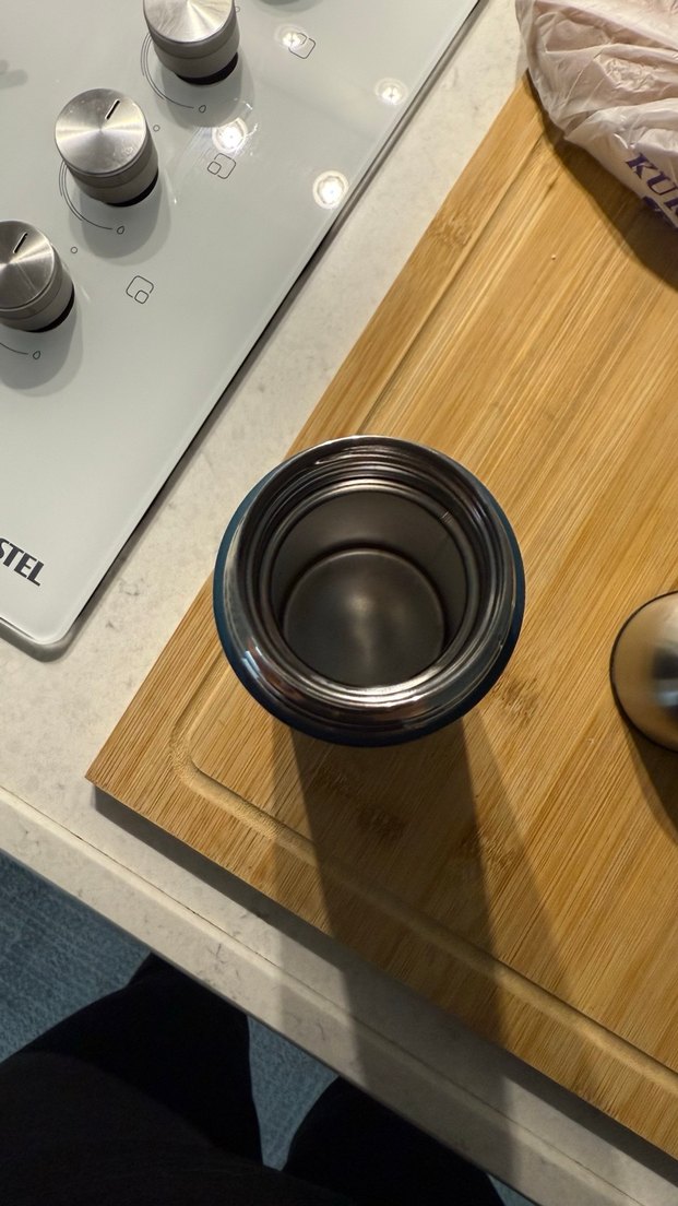 Quechua 0,4L Mavi Termos Şişe - Görsel 3