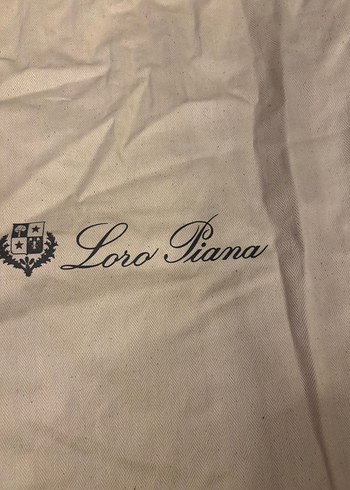Loro Piana toz torbası - Görsel 2