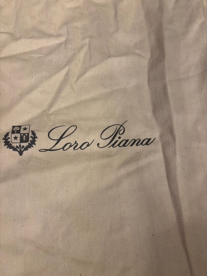 Loro Piana toz torbası - Görsel 2