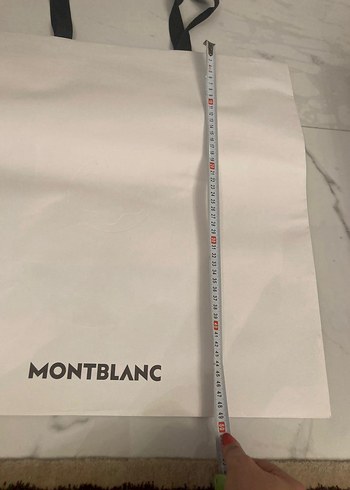Montblanc karton çanta - Görsel 5