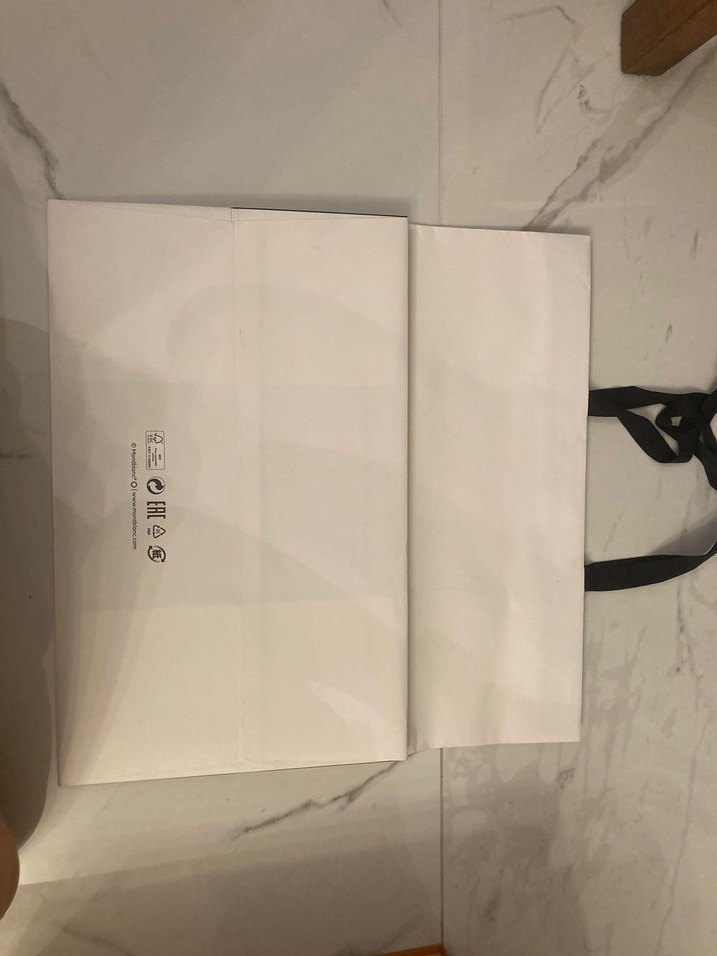 Montblanc karton çanta - Görsel 2