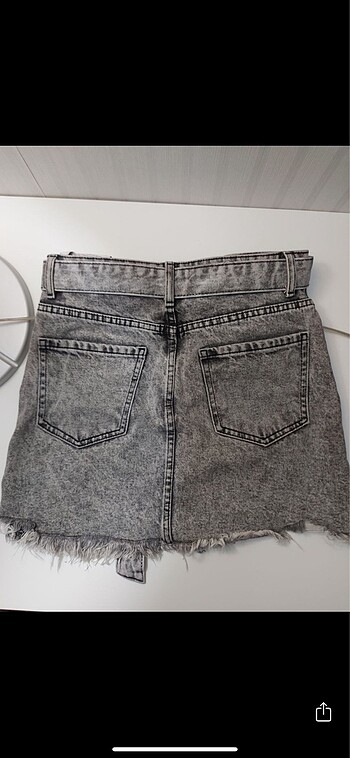 xs Beden Bershka kot etek