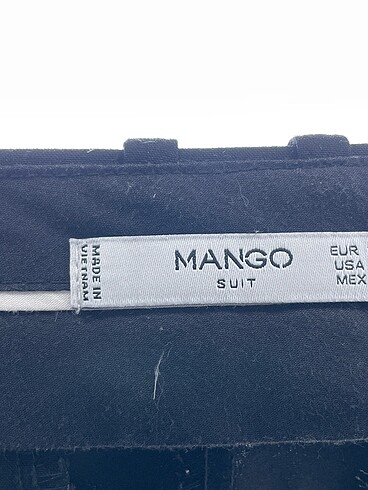34 Beden siyah Renk Mango Düz Kesim %70 İndirimli.