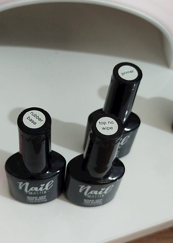 Kalıcı oje seti 6 adet oje var iki defa anca kullandım - Görsel 11