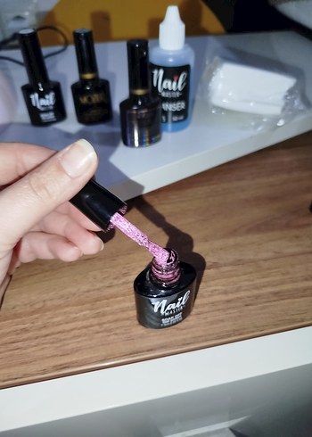 Kalıcı oje seti 6 adet oje var iki defa anca kullandım - Görsel 5