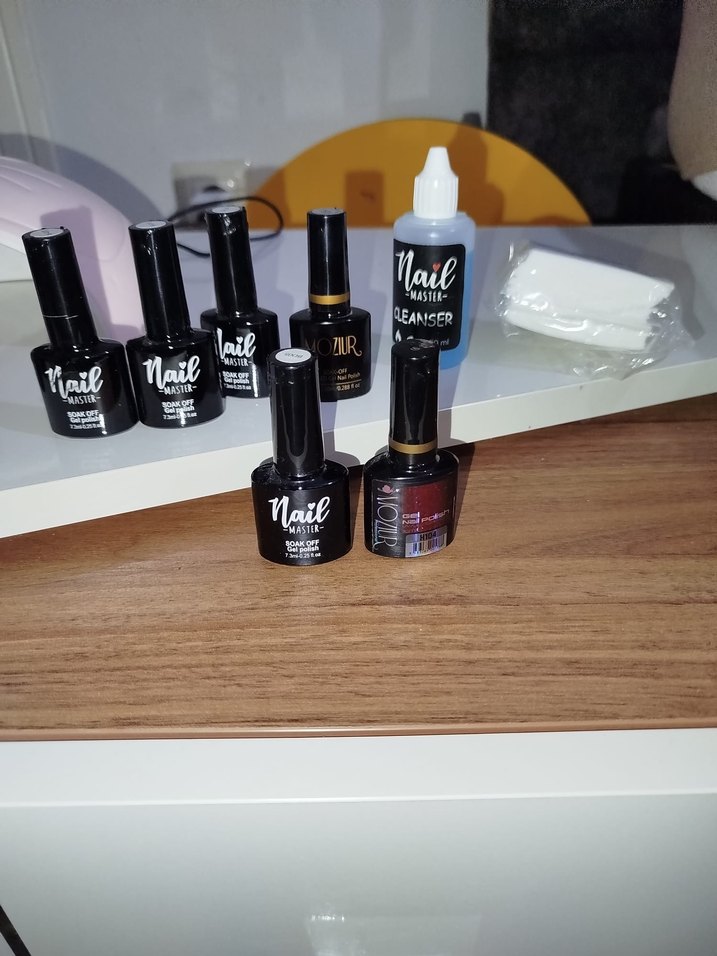 Kalıcı oje seti 6 adet oje var iki defa anca kullandım - Görsel 3