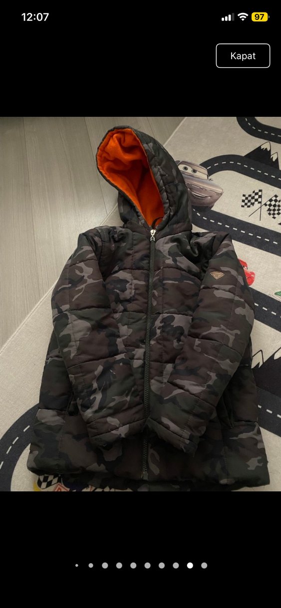 Orijinal ürün Erkek çocuk Kapüşonlu Mont 7 8 yaş - Görsel 2