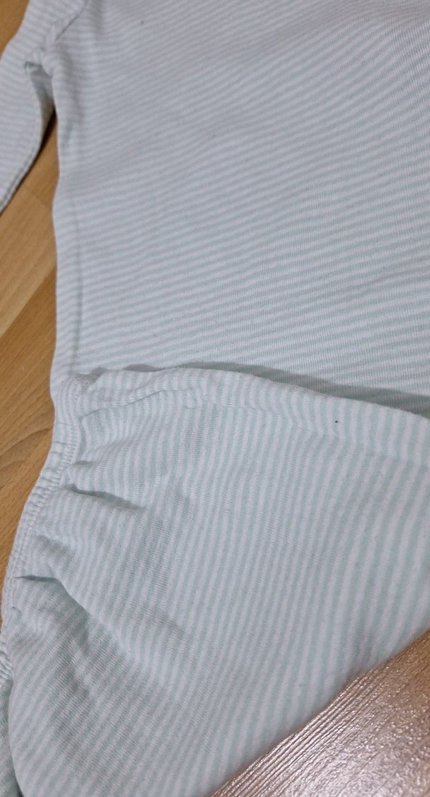 Uzun Kollu Gri Bebek Hastane Tulumu - Görsel 2