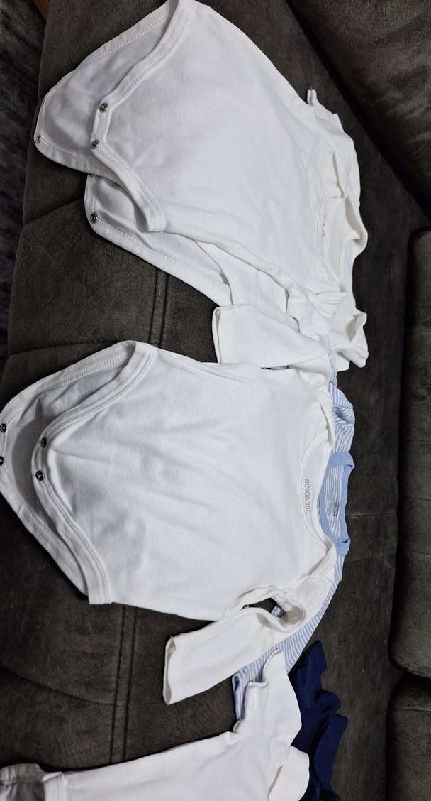 Bebek Erkek Kısa Kollu Pamuklu Body - Görsel 5