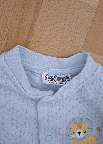 Mavi Düğmeli Erkek Çocuk Hırka 2 adet - Görsel 4