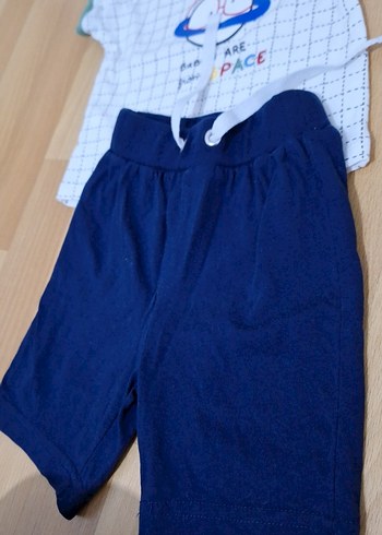 Renkli Baskılı Bebek Erkek Takımı - Görsel 3