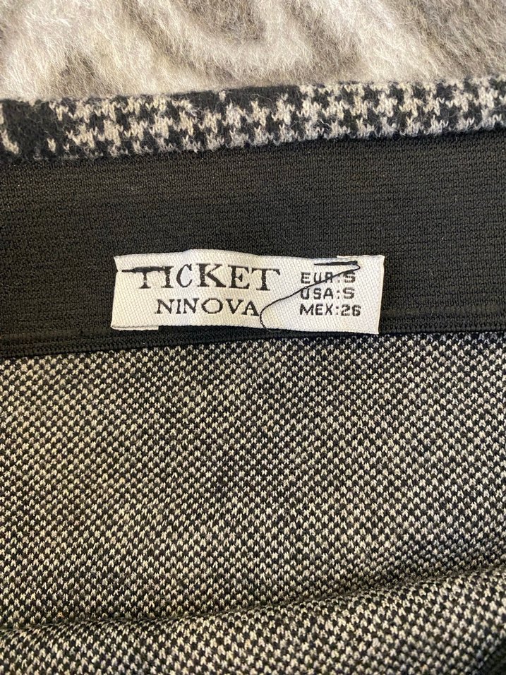 Nakışlı Dantel Detaylı Midi Kalem Etek - Görsel 3