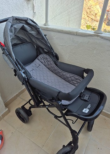 Trendyol & Milla Gri Bebek Arabası Katlanabilir ve Rahat