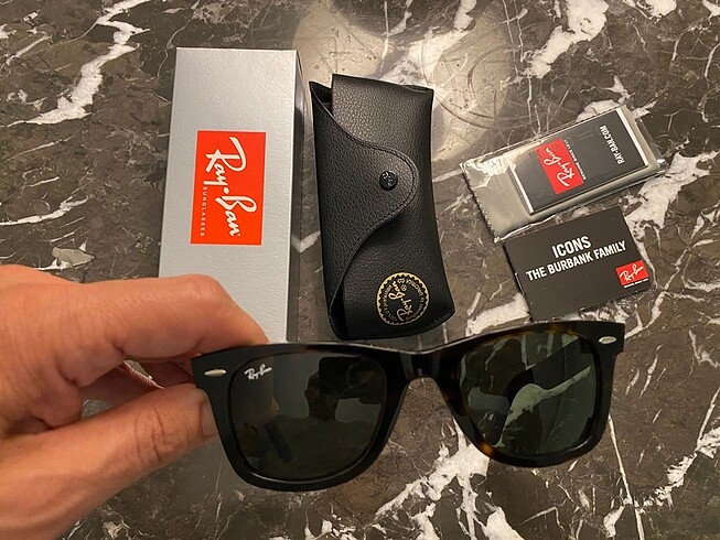 Beden siyah Renk Ray ban orjinal gözlük