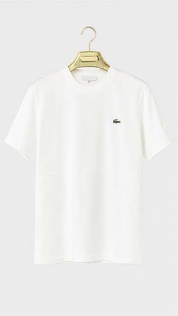 A+ kalite beyaz lacoste t-shirt