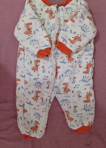 Renkli Baskılı Bebek Uyku Tulumu - Görsel 2