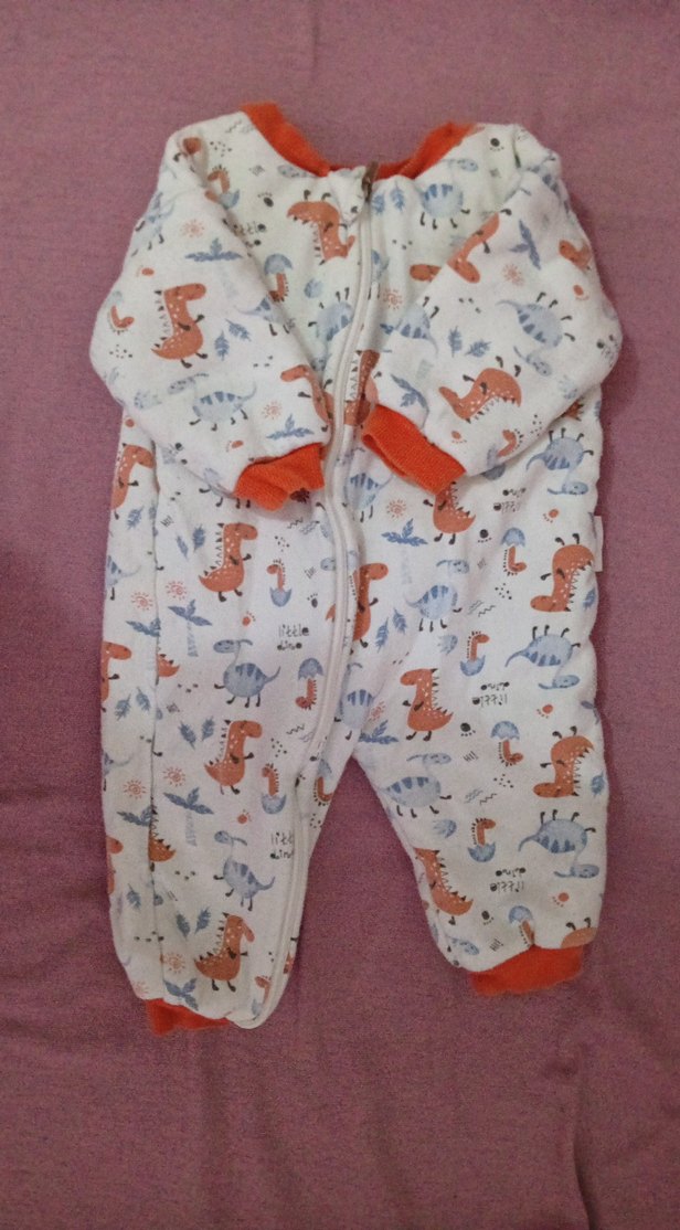 Renkli Baskılı Bebek Uyku Tulumu - Görsel 2