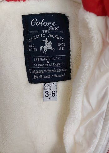 Düğmeli Beyaz Erkek Çocuk Ceketi 3-6 Ay - Görsel 2