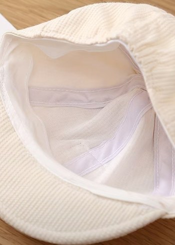 Pembe Nakışlı Örgü Çocuk Şapkası - Görsel 3