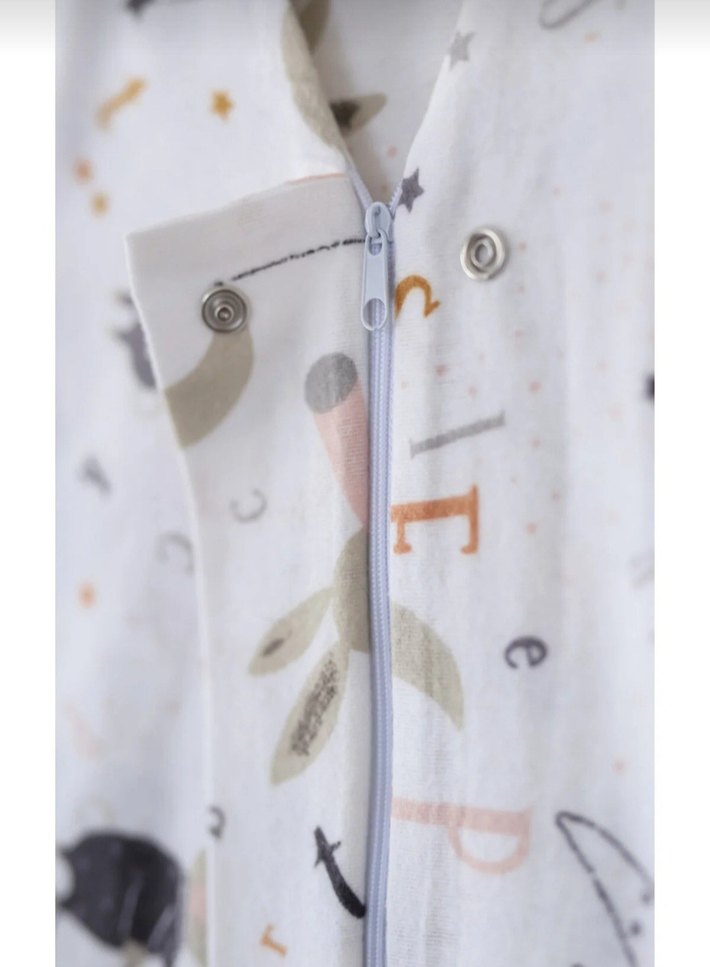 Organik Pamuk Pazen Bebek Uyku Tulumu - Görsel 3