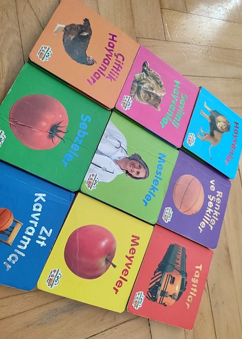Çocuklar için Eğitici Kitap Seti