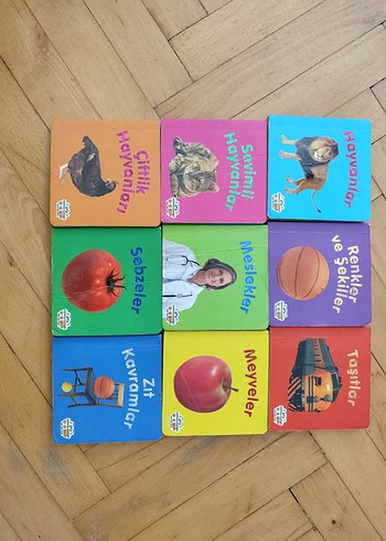 Beden Çocuklar için Eğitici Kitap Seti