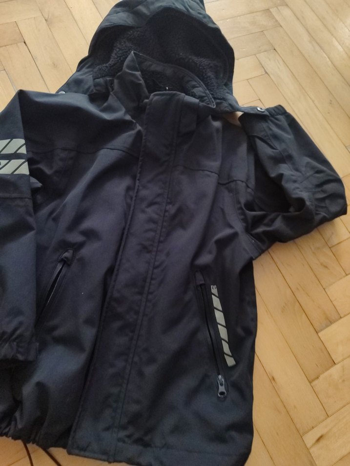 Siyah Erkek Çocuk Mont - Görsel 2