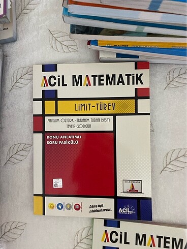 Acil yayınları limit-türev ve integral konu anlatımlı soru fasik