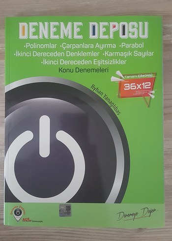Deneme Deposu Konu Denemeleri Kitabı