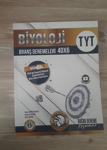 TYT Biyoloji Branş Denemeleri 40x6 Güncel