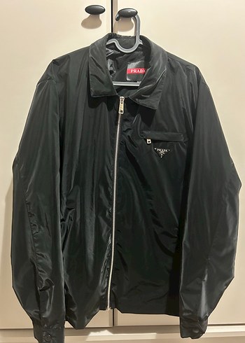 Prada Siyah Parlak Ceket