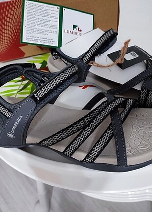 40 Beden gri Renk Lumberjack sandalet