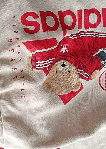 Adidas model kırmızılı unisex çocuk takım - Görsel 3