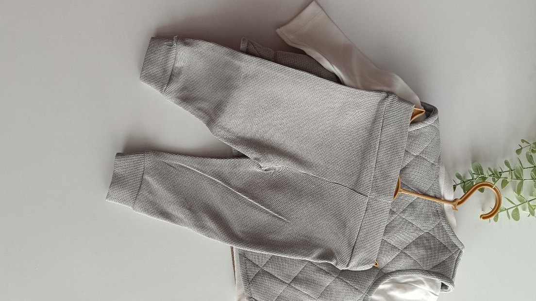 Yelekli erkek bebek takım üçlü set - Görsel 3