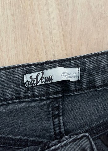 Gri Kadın Denim Regular Fit Jean - Görsel 2