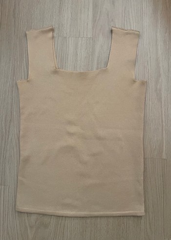 2 Li Kadın Bej Ve Beyaz Kolsuz Triko Süveter - Görsel 3