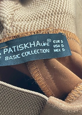 Bej Kadın Süet Kemerli Pantolon - Görsel 3