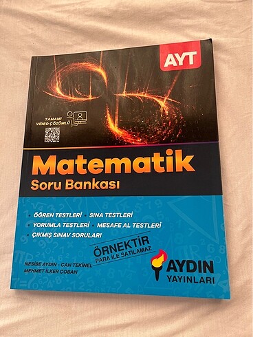 Aydın test kitabı