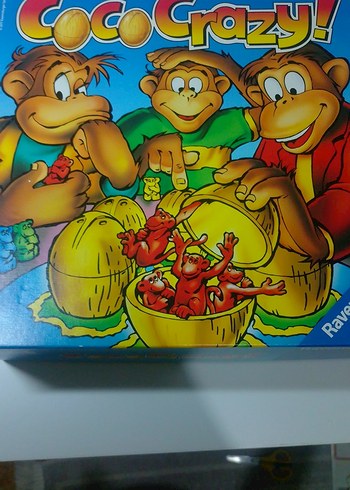 Ravensburger Coco Crazy! Renkli Masa Oyunu